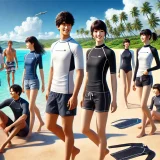 ハワイでラッシュガードを着てる人が多い理由とその特徴｜水着購入の最適な選び方