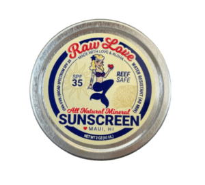 Raw Love Sunscreen 缶タイプ SPF35（顔・からだ用）