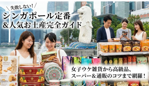 【定番から高級まで】シンガポールで有名なお土産厳選まとめ