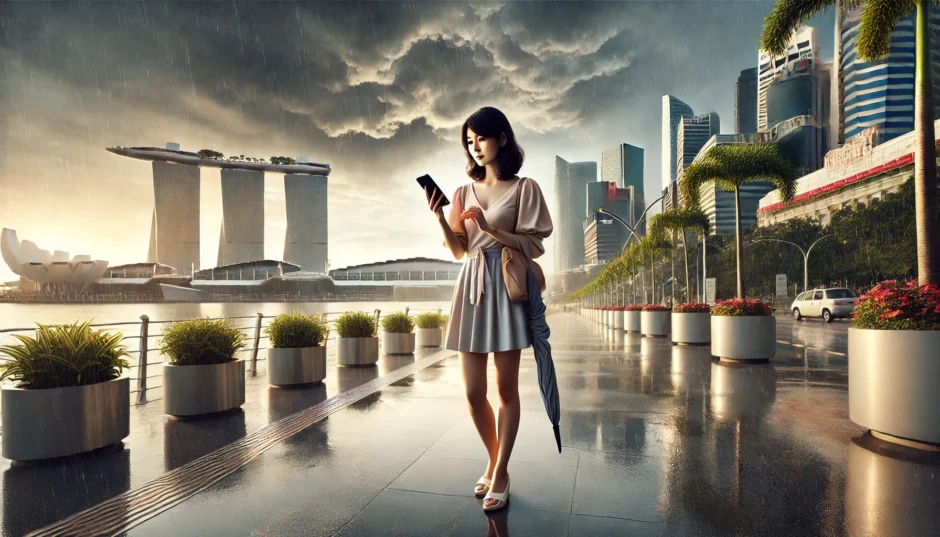 ずっと雨は本当？シンガポールのリアルタイム天気と当たる10日間・2週間天気予報まとめ