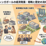 シンガポールが発展した理由が分かる経済成長戦略と転換点の歴史・産業の特徴を解説
