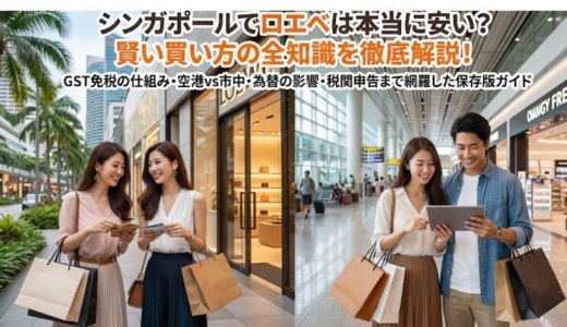 シンガポールでロエベが安い時期と条件は？GSS・為替・免税について解説