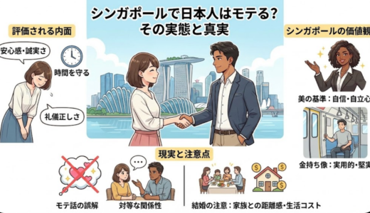 シンガポールで日本人がモテる説は本当なのか？現地評価と恋愛の現実
