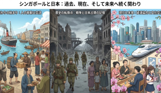 シンガポールと日本との関わりが分かる戦争から現在までの全体像