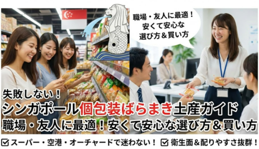 シンガポールのばらまき土産は個包装で失敗しない買い方と注意点