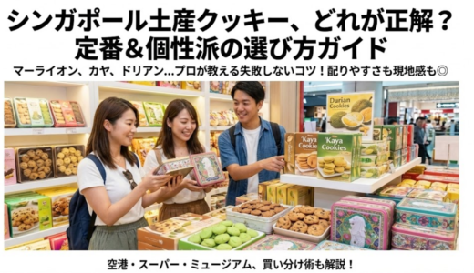 シンガポールのクッキーの有名どころはコレ！有名店から定番まで迷わない選び方