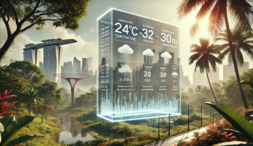 【完全ガイド】シンガポールの年間気温・雨温図から分かる気候帯と気候区分