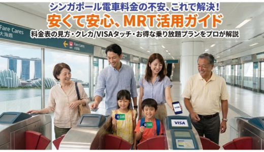 シンガポールの電車料金を損せず理解｜カードや1日券の選び方