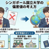 シンガポール国立大学に偏差値は存在しない？世界ランキングと東大との比較で徹底解説