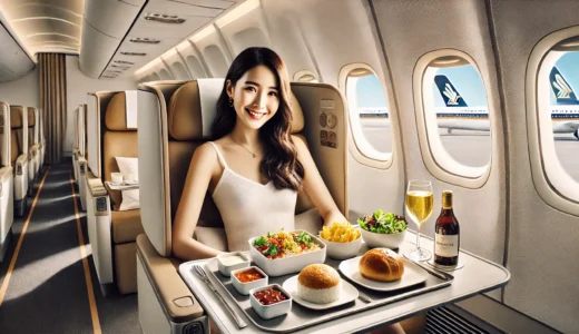 シンガポール航空の機内食おすすめ攻略｜回数や深夜便の時間とドリンクメニュー徹底解説