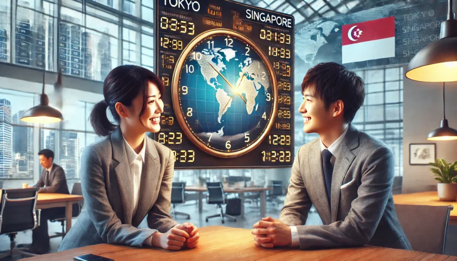 日本からシンガポールの時差はなぜ1時間だけなのか？サマータイムとの関係も解説