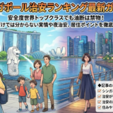 治安がいい理由は？シンガポール治安ランキング5位から見る観光と居住の安全性