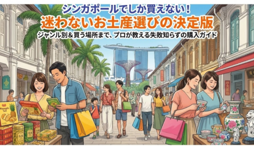 現地で迷わない！シンガポールでしか買えないものと賢い買い方