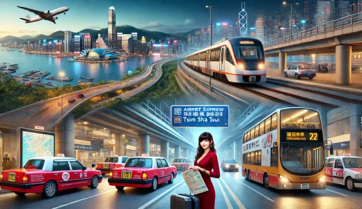 香港空港からチムサーチョイまでの行き方完全ガイド【電車・バス・タクシー】